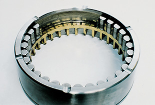 Photo: Retainer of cylindrical roller bearing