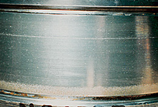 Photo: Inner ring of double row tapered roller bearing (RCT bearing)