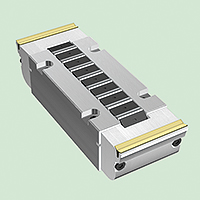 Photo: Linear roller bearings