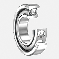 Photo: Angular contact ball bearings