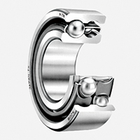 Photo: Double-row angular contact ball bearings