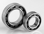 MoS2 spattered bearings