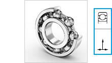 Deep groove ball bearing