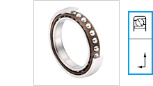 Angular contact ball bearing